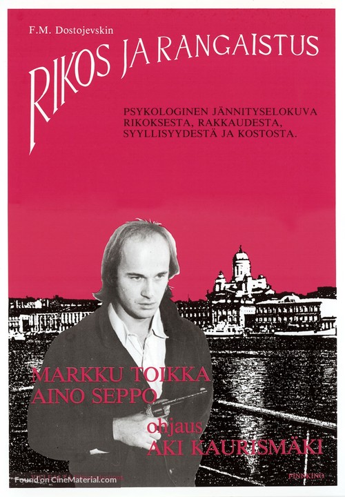 Rikos ja rangaistus - Finnish Movie Poster