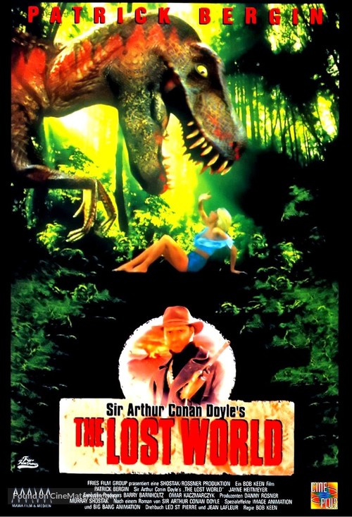 The Lost World - German VHS movie cover