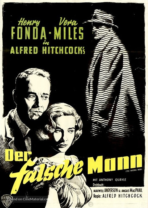 The Wrong Man - German Movie Poster