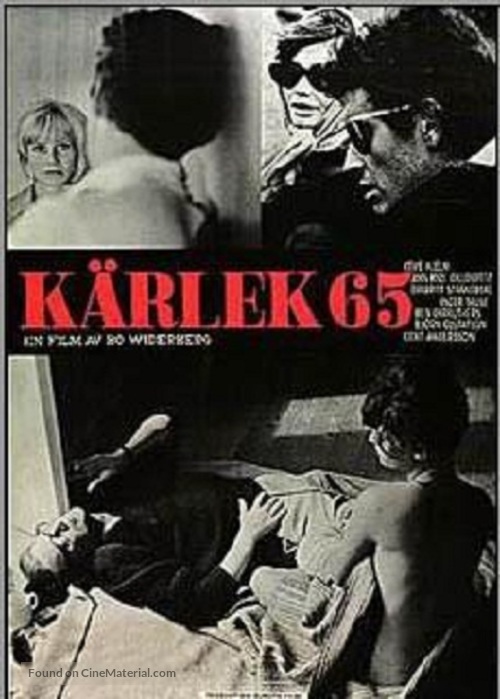 K&auml;rlek 65 - Swedish Movie Poster