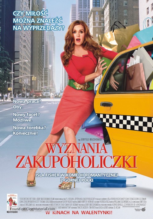 Confessions of a Shopaholic - Polish Movie Poster