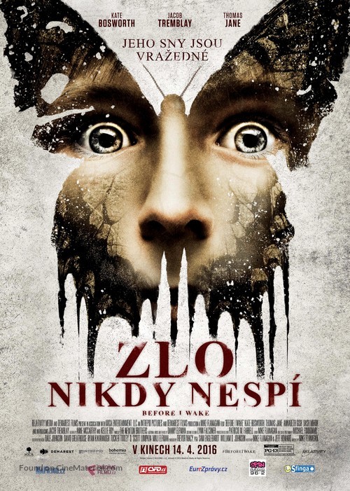 Before I Wake - Czech Movie Poster