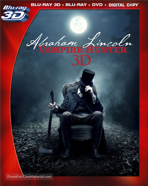 Abraham Lincoln: Vampire Hunter - Blu-Ray movie cover