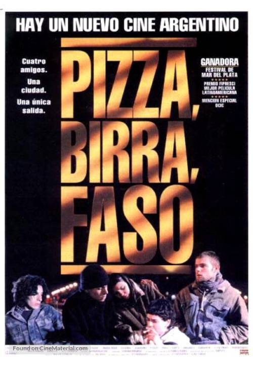 Pizza, birra, faso - Argentinian Movie Cover