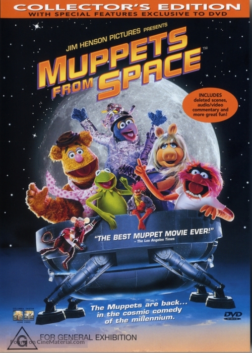 Muppets From Space - Australian Movie Cover