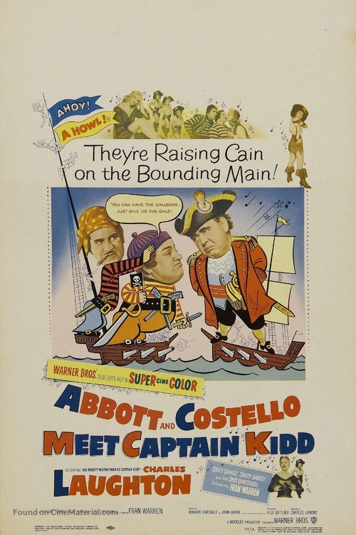 Abbott and Costello Meet Captain Kidd - Movie Poster