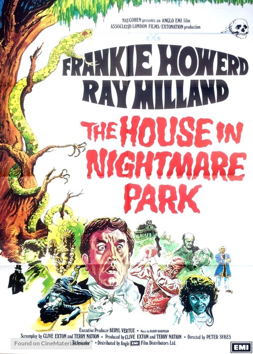 The House in Nightmare Park - British Movie Poster