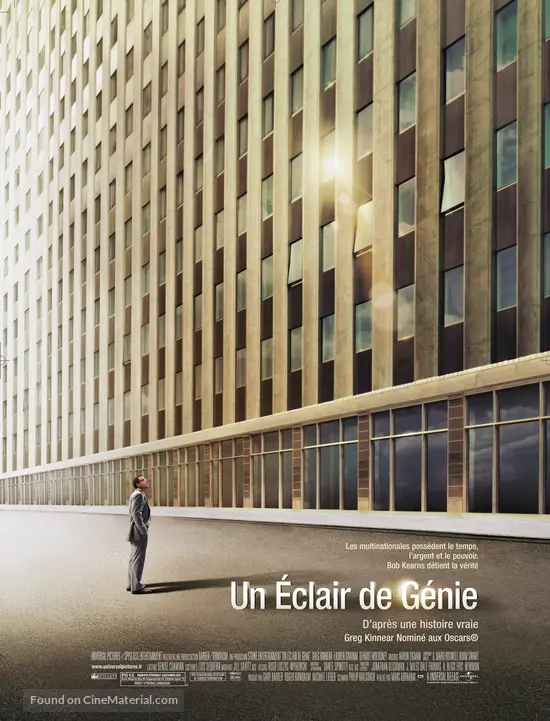 Flash of Genius - French Movie Poster