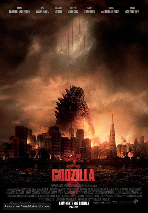Godzilla - Portuguese Movie Poster