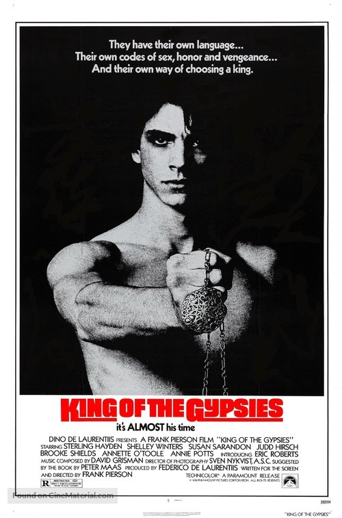 King of the Gypsies - Movie Poster