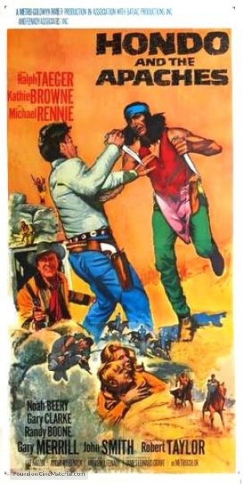 Hondo and the Apaches - Movie Poster
