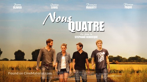 Nous quatre - Belgian Movie Poster