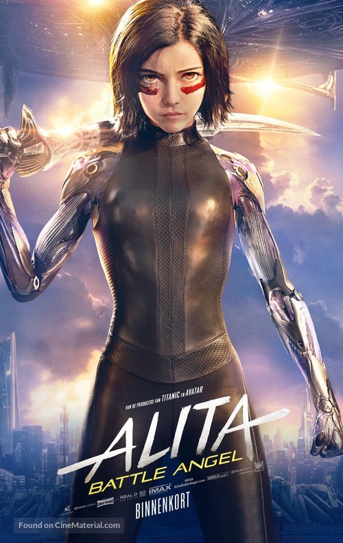 Alita: Battle Angel - Belgian Movie Poster