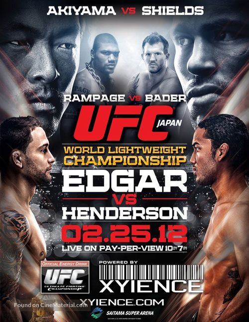 UFC 144: Edgar vs. Henderson - Movie Poster