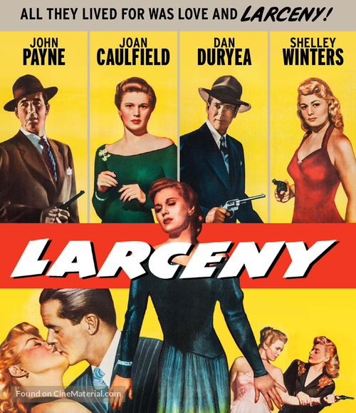 Larceny - Blu-Ray movie cover