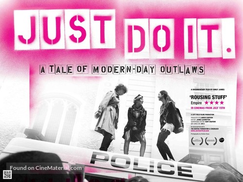 Just Do It: A Tale of Modern-day Outlaws - British Movie Poster