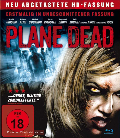 Flight of the Living Dead: Outbreak on a Plane - German Movie Cover