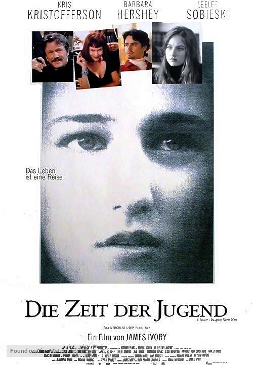A Soldier&#039;s Daughter Never Cries - German Movie Poster