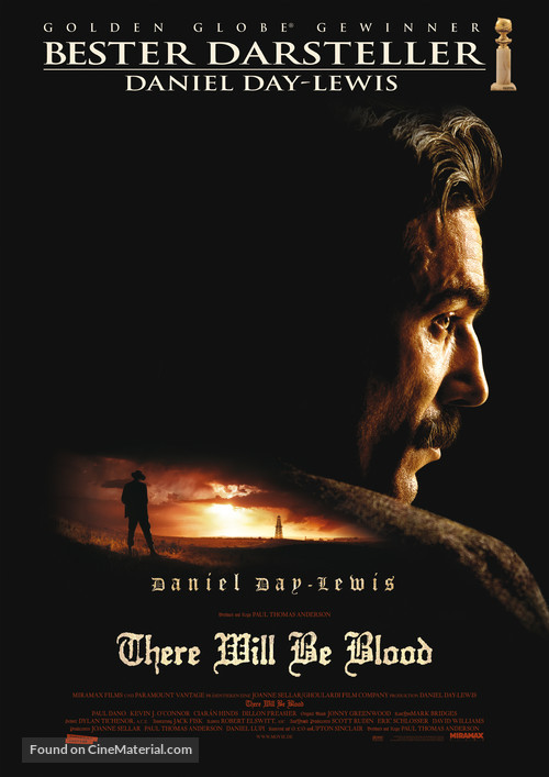 There Will Be Blood - German Movie Poster