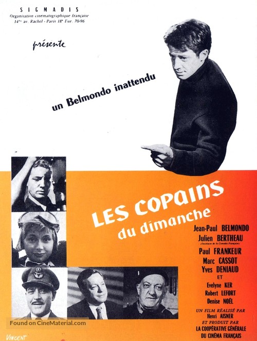 Les copains du dimanche - French Movie Poster