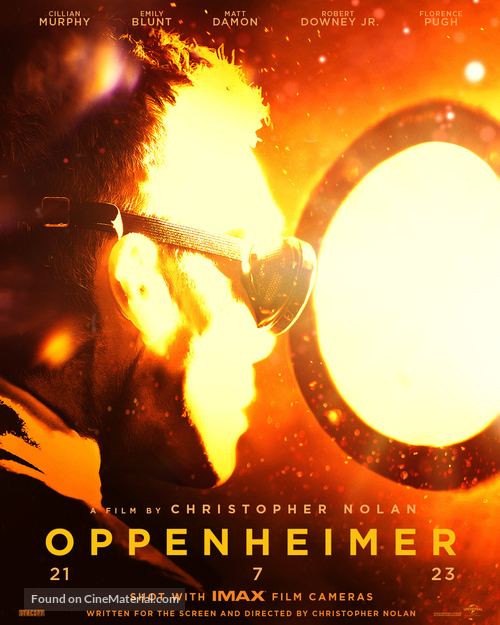 Oppenheimer - British Movie Poster