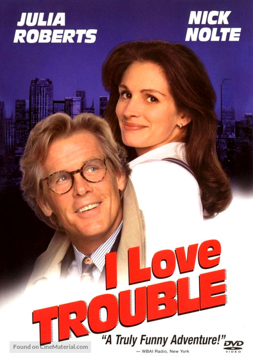 I Love Trouble - DVD movie cover