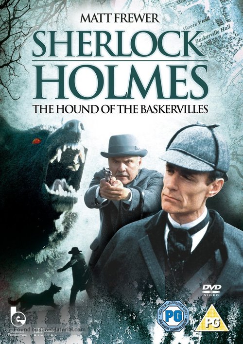 The Hound of the Baskervilles - British Movie Cover