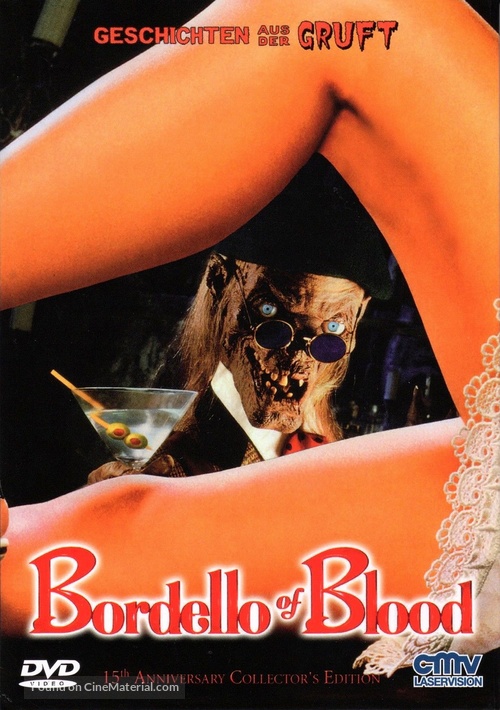 Bordello of Blood - German DVD movie cover