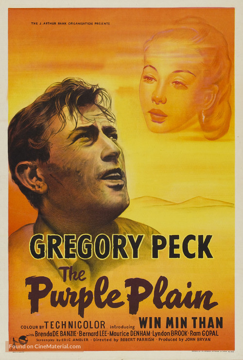 The Purple Plain - British Movie Poster