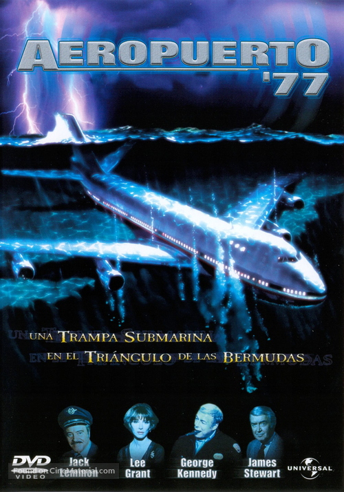 Airport &#039;77 - Spanish DVD movie cover