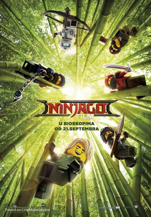 The Lego Ninjago Movie - Serbian Movie Poster