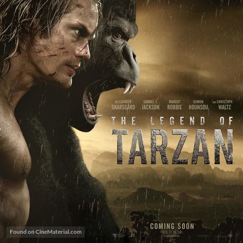 The Legend of Tarzan - Movie Poster