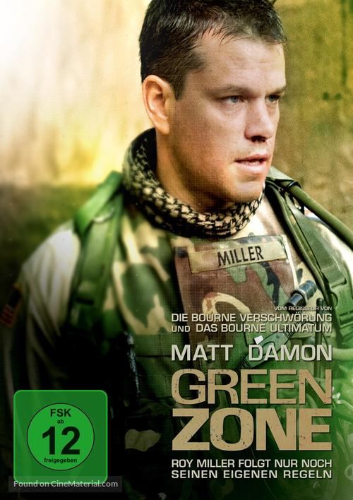 Green Zone - German DVD movie cover