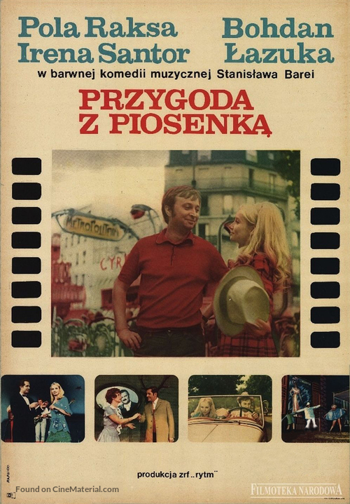 Przygoda z piosenka - Polish Movie Poster