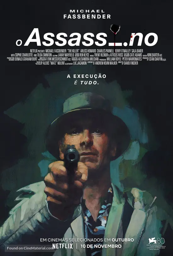 The Killer - Brazilian Movie Poster