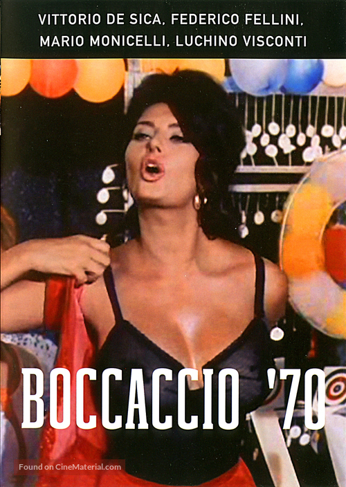 Boccaccio &#039;70 - Italian DVD movie cover