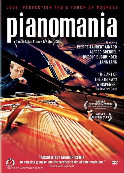 Pianomania - DVD movie cover