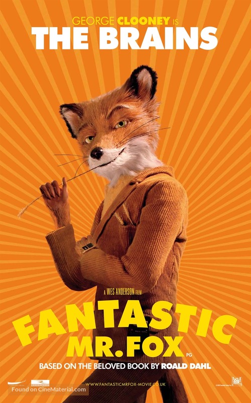 Fantastic Mr. Fox - British Movie Poster