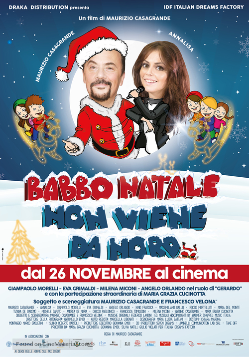 Babbo Natale non viene da Nord - Italian Movie Poster