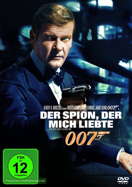 The Spy Who Loved Me - German DVD movie cover