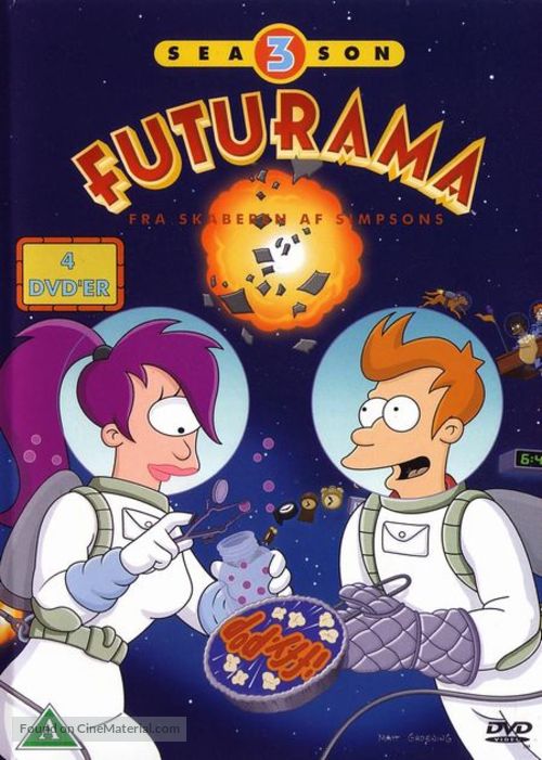 &quot;Futurama&quot; - Danish DVD movie cover