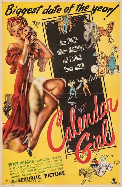 Calendar Girl - Movie Poster