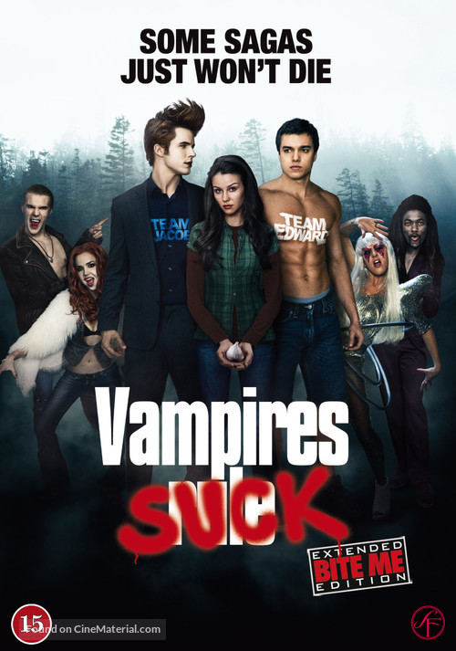 Vampires Suck - Danish Movie Cover