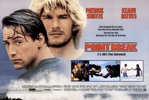 Point Break - British Movie Poster
