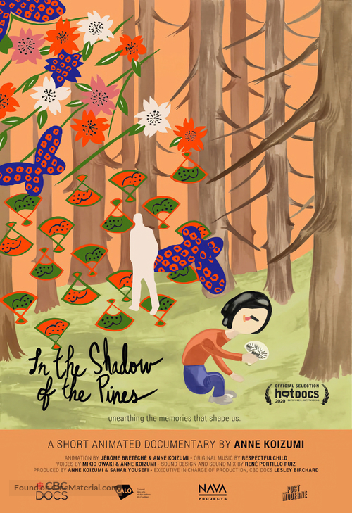 In the Shadow of the Pines - Canadian Movie Poster