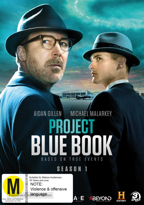 &quot;Project Blue Book&quot; - New Zealand Movie Cover