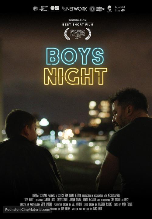 Boys Night - British Movie Poster
