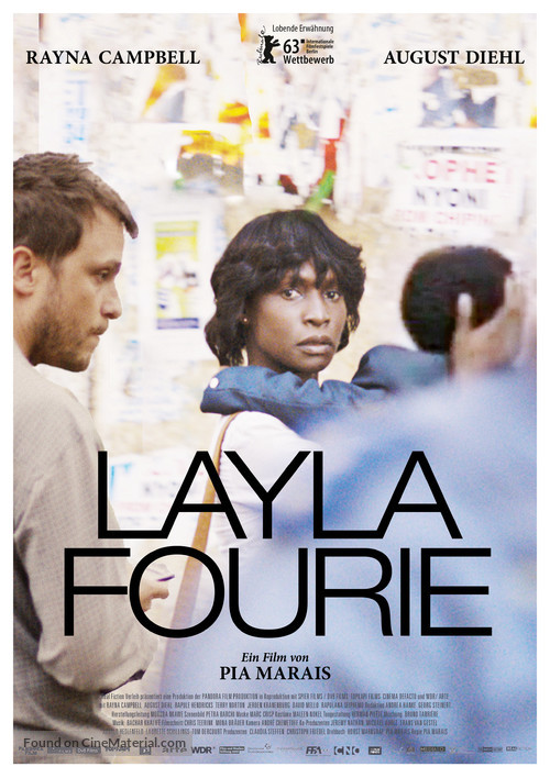 Layla Fourie - German Movie Poster