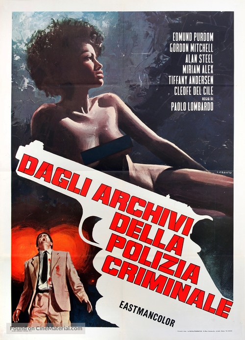 Dagli archivi della polizia criminale - Italian Movie Poster