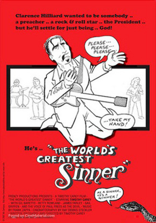The World&#039;s Greatest Sinner - Movie Poster